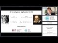 AI for physics & physics for AI