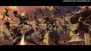 Video thumbnail of "Shingeki No Kiojin Season 2 opening Full by Linked Horizon-Shinzou wo Sasageyo"