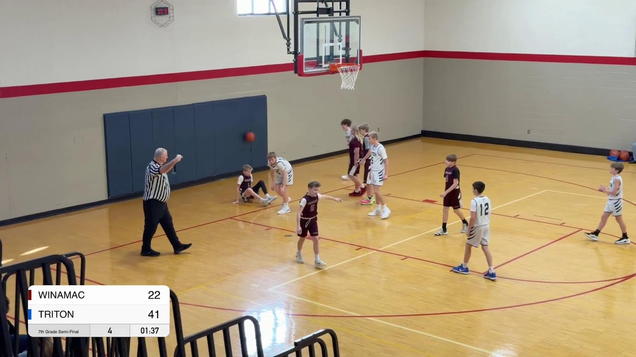 Winamac vs Triton - 7th Grade Boys HNAC at Basketball Tournament 1/17/2026