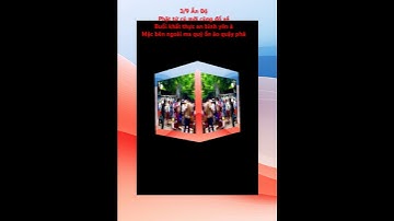 3/9 Ấn Độ. Bên ngoài ma quỷ ồn ào quậy phá. Bên trong khất thực bình yên an lạc #minhtue #suminhtue