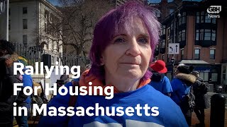 Housing Justice Rally at Massachusetts State House