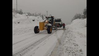 Palena: Tras intensa nevazón habilitan Ruta 7