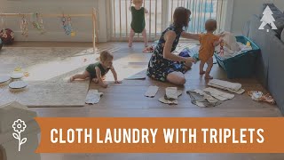 #TripletsOfWildernest: Cloth Diaper Laundry With Triplets by Wildernest 552 views 3 years ago 3 minutes, 44 seconds