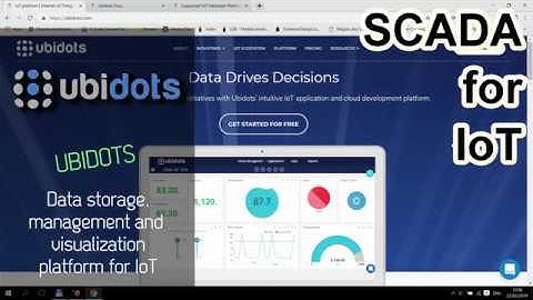 Ubidots - IoT Application Development Platform overview