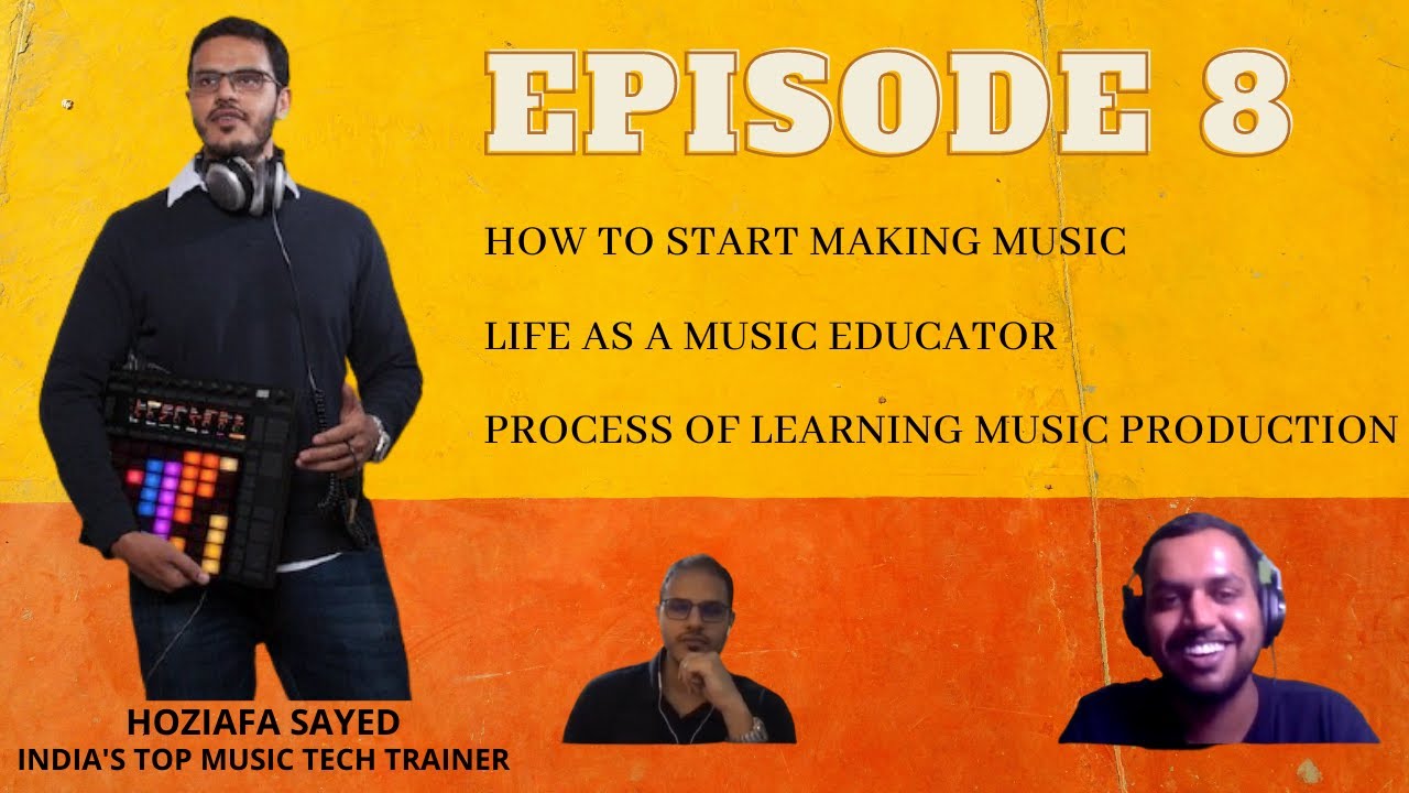 Hozaifa Sayed on how to start as a pro music producer, his process of teaching music tech and DAW