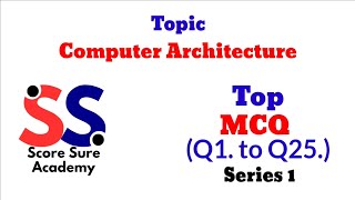🔥 Top 20 Computer Architecture MCQs | Basic Computer GK Quiz | Series 1 | Boost Exam Score Fast! 🔥 Top 20 Computer Architecture MCQs | Basic Computer GK Quiz | Series 1 | Boost Exam Score Fast!