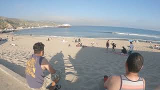 My day at the beach today Malibu California Surfrider Beach