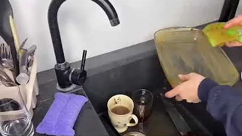 Wow!!! How to wash dishes ecologically? Only with ...