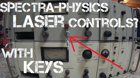 Freebie Friday Ep5 Old Spectra-Physics Laser Control Boxes
