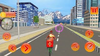 BMX Bicycle Pizza Delivery Boy 2019 Fun Android Gameplay- Games For Kids screenshot 1