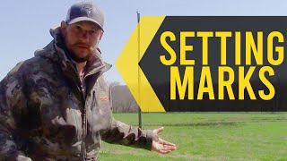 How to set up marks | Gun Dog Training