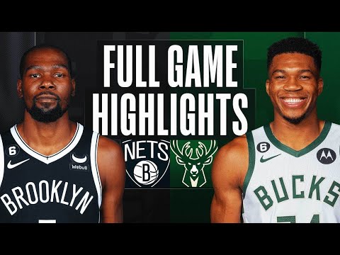 Milwaukee Bucks vs. Brooklyn Nets Full Game Highlights | Oct 26 | 2022 NBA Season