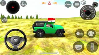 💚 Indian Jeep Offroad Simulator 2026 🇮🇳 | Emerald Green Beast 4x4 Extreme Offroad Challenge 🔥 screenshot 4