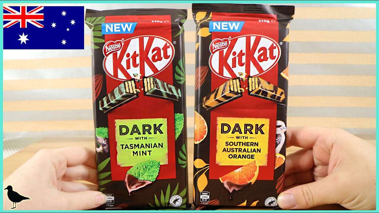 Tasmanian Mint & Southern Australian Orange Dark Chocolate Kit Kat