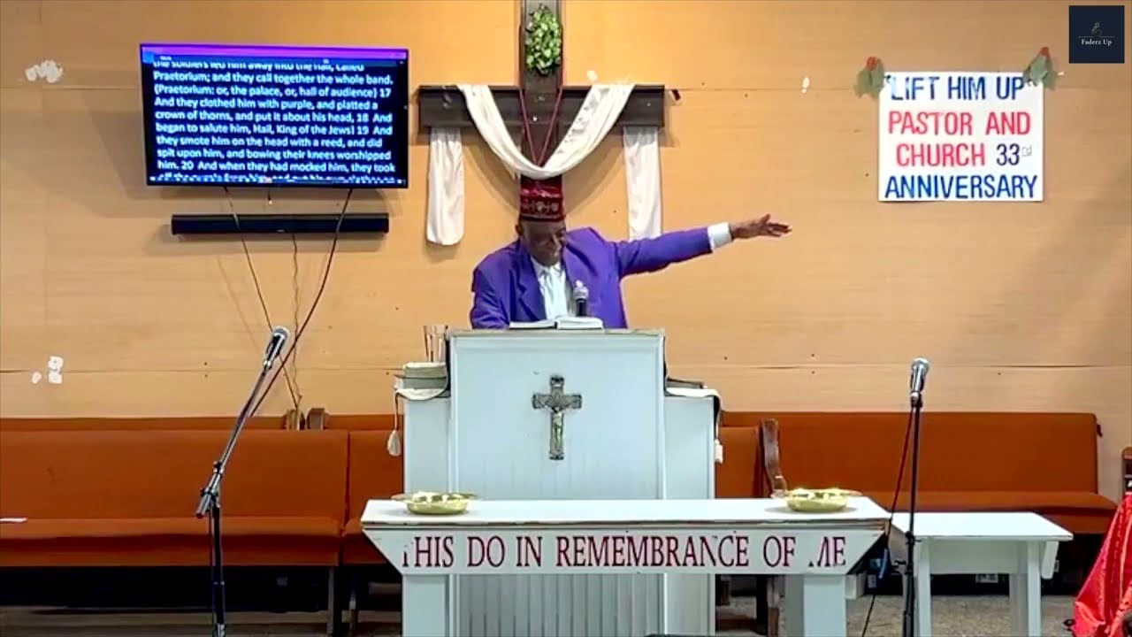 Gospel Missionary Baptist Church March 27, 2004 Wednesday Before Easter Sunday on WLLV Talk at Night