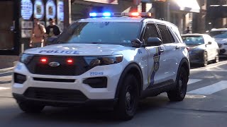 Philadelphia Police Department units Responding 