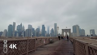 Explore Brooklyn Bridge & Manhattan in 4K! Take the Virtual Walking Tour Now!