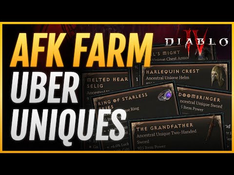Diablo 4 | Easy Farm Guaranteed UBER UNIQUES in Season 4