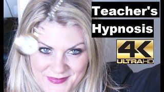 ASMR Roleplay: Teacher hypnotize you during detention 4K ultra #