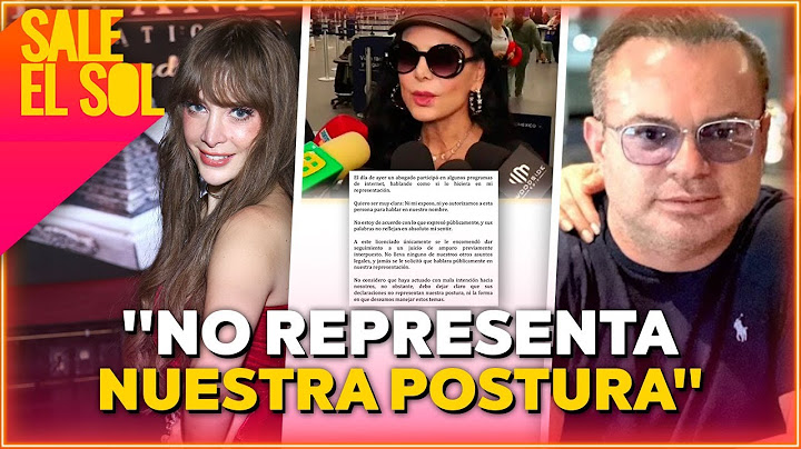 Maribel Guardia DESMIENTE las DECLARACIONES de su ABOGADO en caso de Imelda Tuñón | Sale el Sol