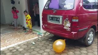 Abkara Tasykurun - Ulang tahun papa balon kuning meletus