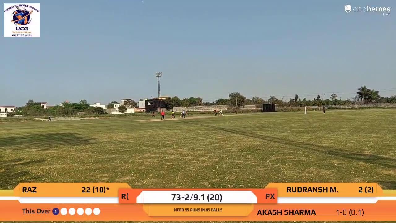 Phoenix XI vs ROYAL TIGERS (Noida) live cricket match | UCG Weekend Blast Season - 1 live - UCG(Ult