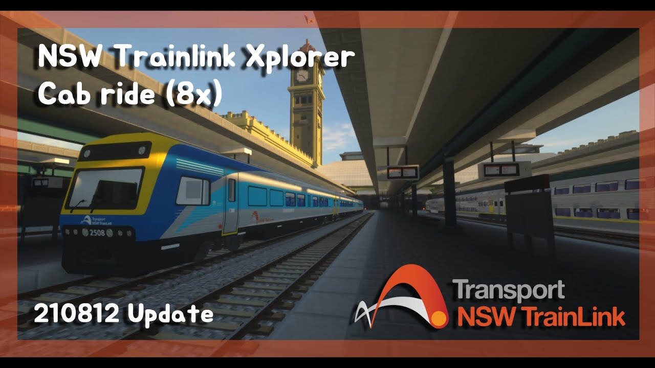 [Minecraft] RTM - NSW Trainlink pack 210812 Update | Xplorer train to ...