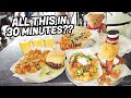 Fully Loaded Roundhouse Burger Challenge in Fort Worth, Texas!!