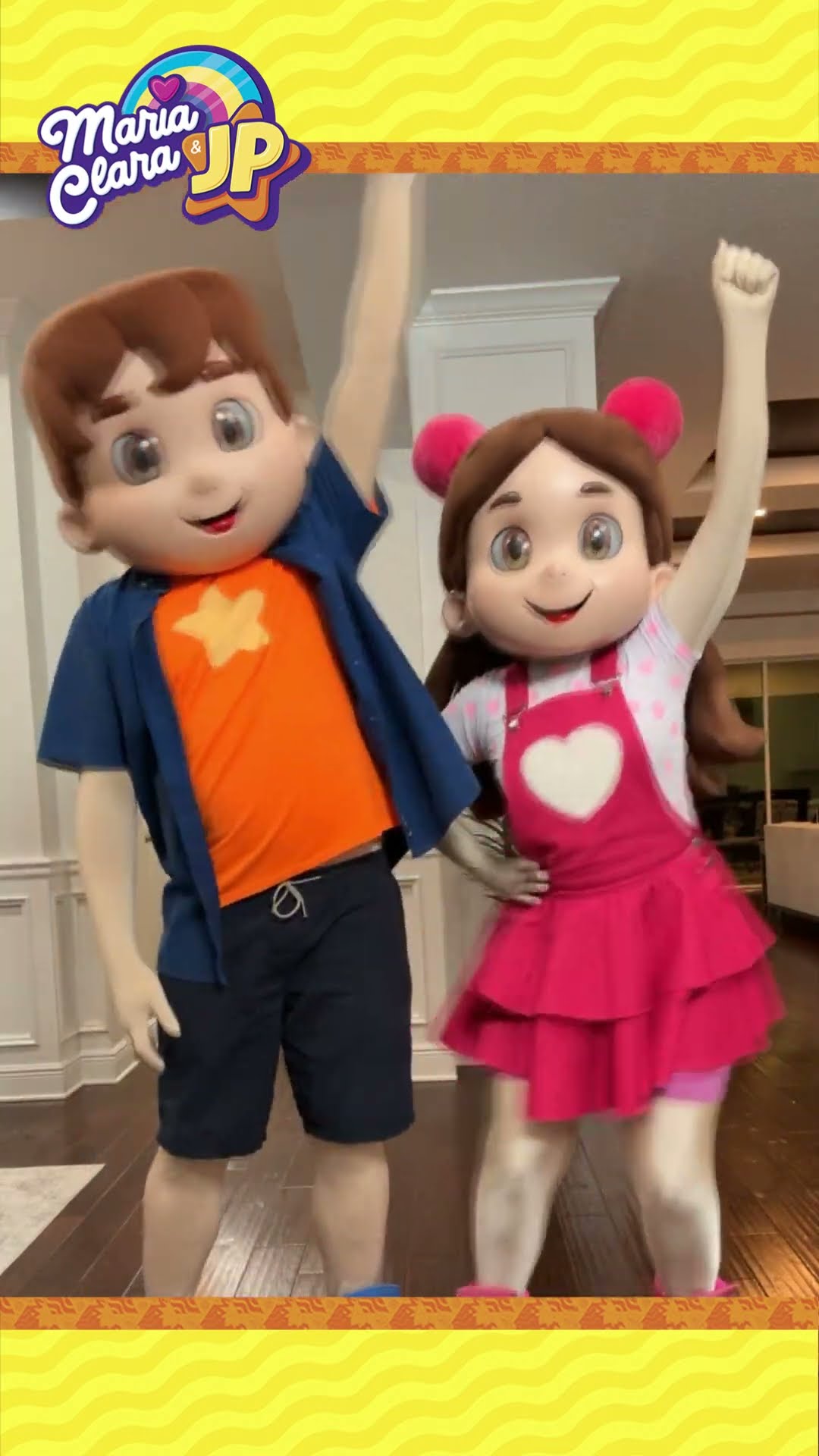 Entrando na trend com  os Bonecos Maria Clara e JP