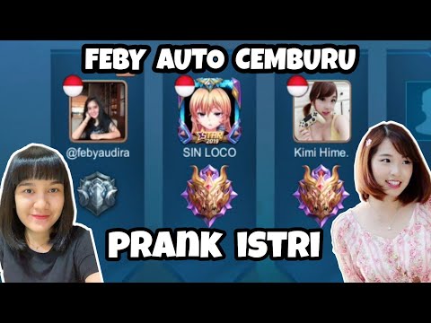 TRIO AKU ,FEBY, KIMI HIME !! AUTO CEMBURU PARAH !! - Mobile Legend Indonesia