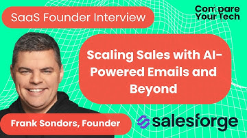 Scaling Sales with AI-Powered Emails: A SaaS Founder Interview with Frank Sondors, Salesforge.ai
