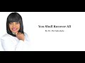 You shall recover all by dr pat akindude