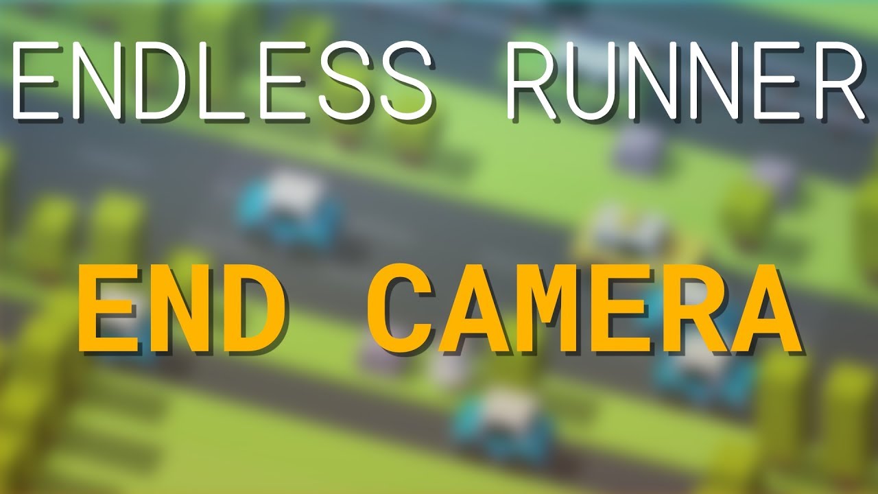 Endless Runner Game End Camera UE4 / Unreal Engine 4 - YouTube