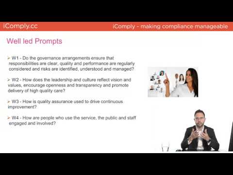 A guide to CQC 'Well-led' key lines of enquiry (KLOE) - Webinar