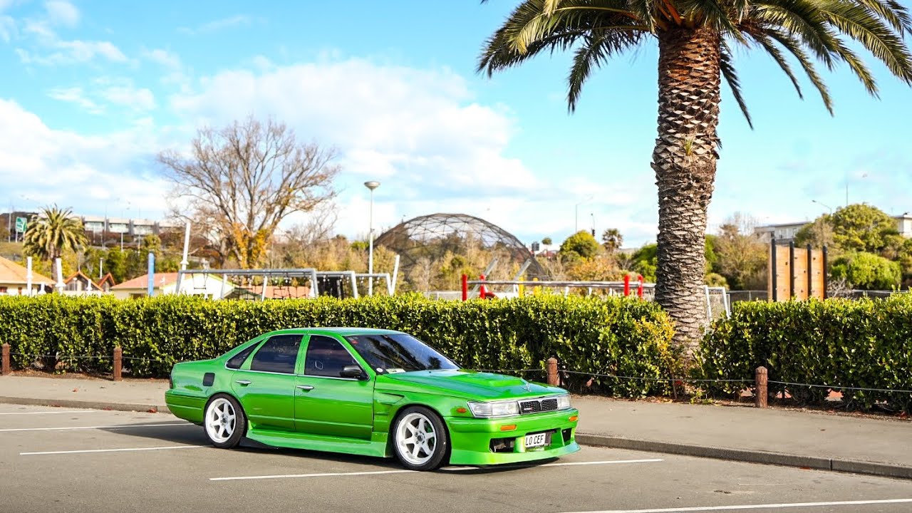 Nissan Cefiro with C33 front end | 4K - YouTube