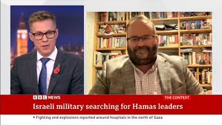 Seth Frantzman On Bbcworld Discussing Hamas Oct 10