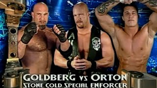 Randy Orton vs Goldberg RAW Aug 18,2003