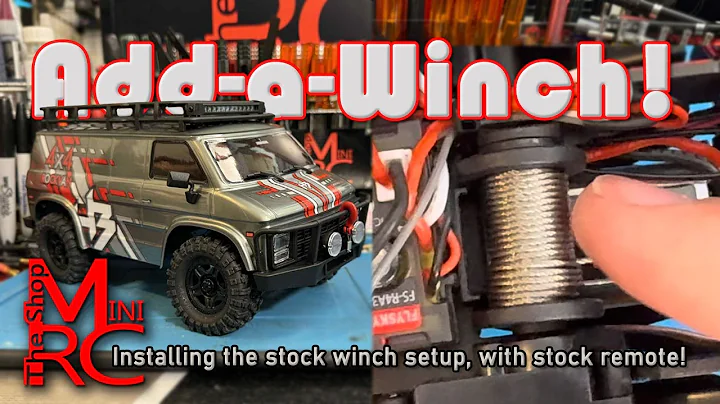 Adding a Winch to the Hobby Plus CR18P Evo V2 Rock Van – Easy Upgrade with Stock Parts!
