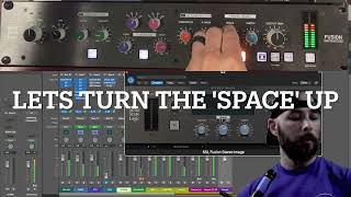 SSL FUSION - HARDWARE VS PLUGIN - STEREO IMAGE
