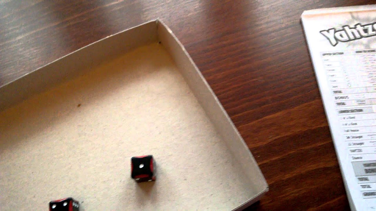 How to play Yahtzee 5. - YouTube