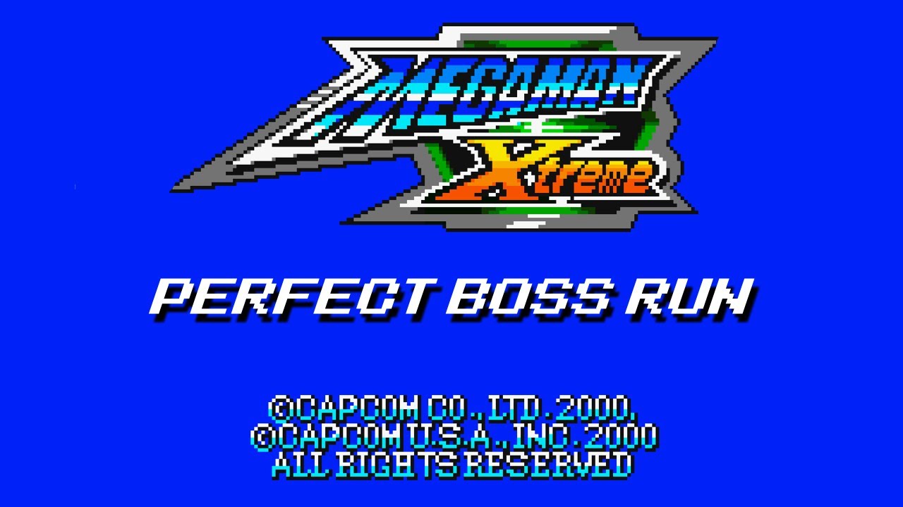 MegaMan Xtreme Perfect Boss Run