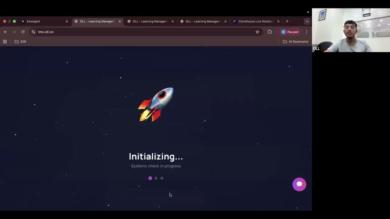 OLL Learning Management System — demo video preview
