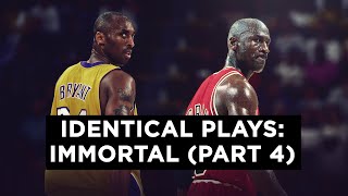 Kobe Bryant and Michael Jordan  Identical Plays: Immortal (Part 4)