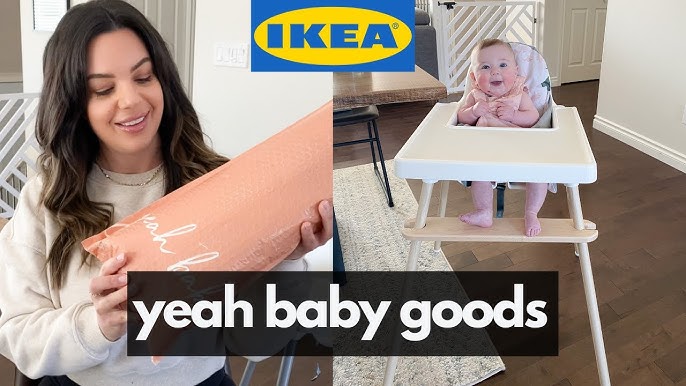 IKEA Antilop High Chair - DIY Foot Rest and Bib Holder 