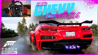 Chevrolet Corvette Z06 | Forza Horizon 5 | Steering Wheel Gameplay