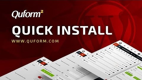 How to install Quform WordPress Plugin via WordPress - Plugins - Add New