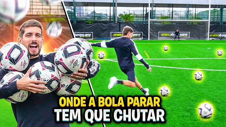 ONDE A BOLA PARAR TEM QUE CHUTAR!! *QUEM FIZER MAIS GOLS GANHA*