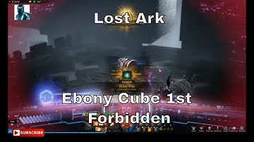 Lost Ark - Ebony Cube 1st Forbidden (1st time)  #lostark #lostarkgameplay