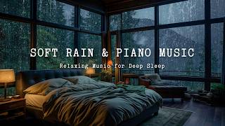 8 Hours Relaxing Piano + Soft Rain - Fall Asleep Fast, Stress Relief and Deep Sleep Tonight screenshot 4