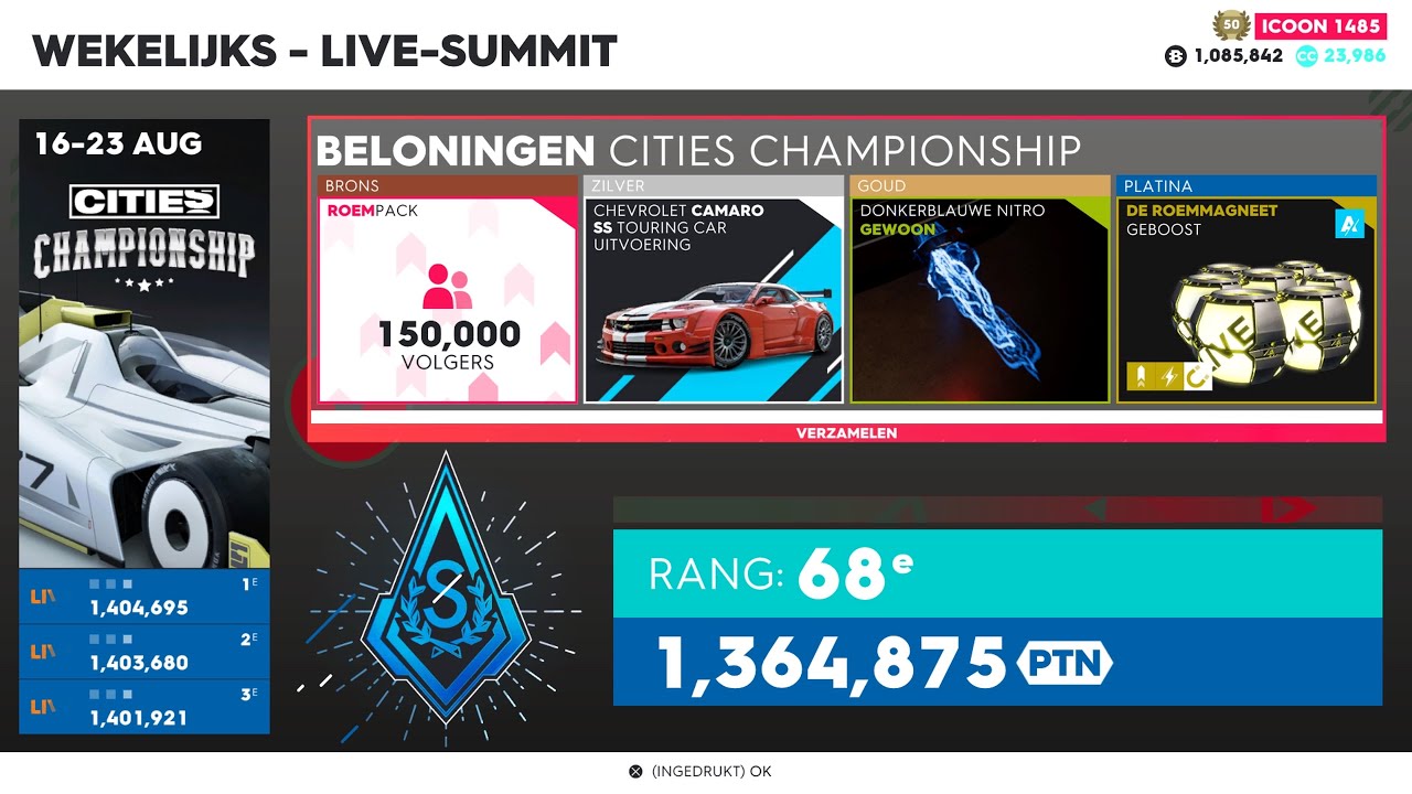 Mijn eerste top 100 in de Summit! (The Crew 2 Nederlands)
